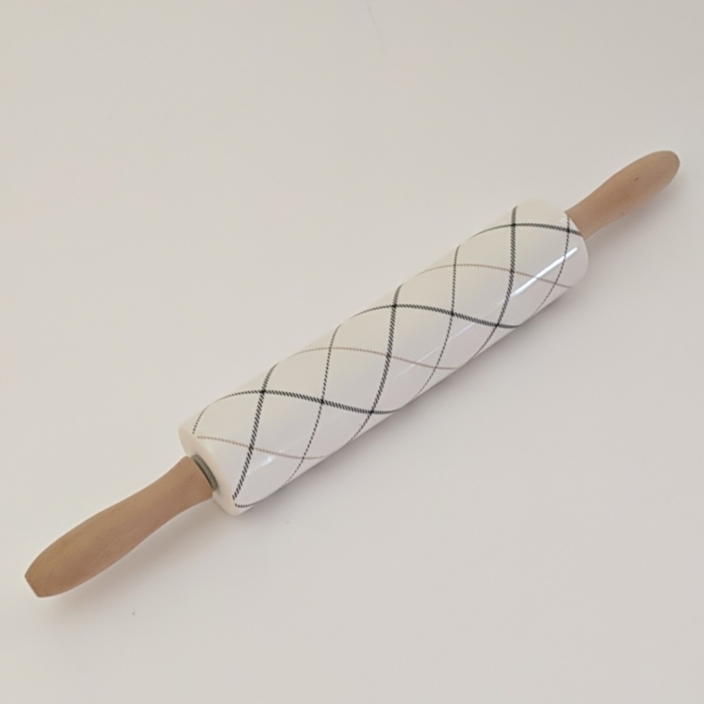 Plaid Rolling Pin